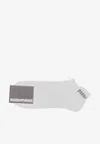 Dsquared2 Logo Print Socks In White