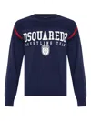 Dsquared2 Male Crew Neck Sweater Collection In 蓝色