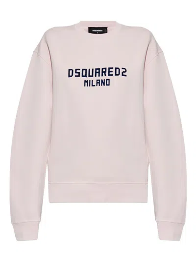 DSQUARED2 LOGO-PRINT SWEATSHIRT