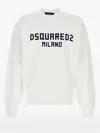Dsquared2 Dsquared White Cotton Sweatshirt