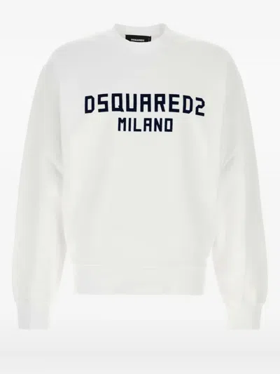 DSQUARED2 LOGO-PRINT SWEATSHIRT