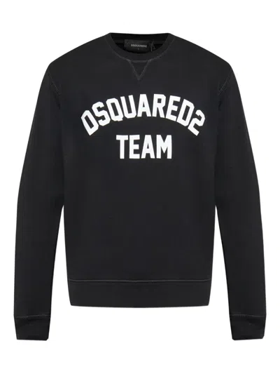 DSQUARED2 LOGO-PRINT SWEATSHIRT