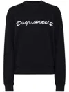 Dsquared2 Logo-print Sweatshirt In Black