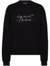 Dsquared2 Logo-print Sweatshirt In Black
