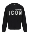 Dsquared2 Icon-print Crew Neck Sweatshirt In Black