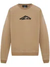 Dsquared2 Logo-print Sweatshirt In Neutrals