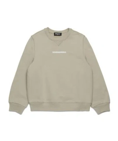 Dsquared2 Kids' Logo-print Sweatshirt In Grey