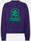 Dsquared2 Logo-print Sweatshirt In Purple