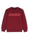 Dsquared2 Logo-print Sweatshirt In Red