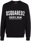 Dsquared2 Logo-print Sweatshirt In Black