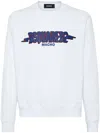 Dsquared2 Sweatshirt Mit Logo-print In Weiss