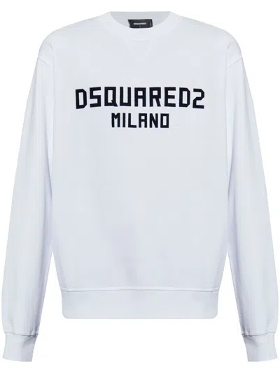 DSQUARED2 LOGO-PRINT SWEATSHIRT