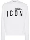 Dsquared2 Logo-print Sweatshirt In White