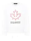 Dsquared2 Logo-print Sweatshirt In White