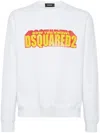 Dsquared2 Logo-print Sweatshirt In White