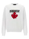 Dsquared2 Logo-print Cotton Sweatshirt In White