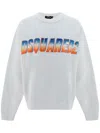Dsquared2 Logo-print Sweatshirt In White