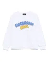 Dsquared2 Logo-print Sweatshirt In White