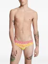 Dsquared2 Logo-print Swim Briefs In Multi