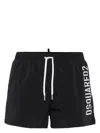 Dsquared2 Medium And Long Boxer Swimsuit In Black