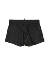 Dsquared2 Logo-print Swim Shorts In Black
