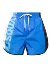 Dsquared2 Drawstring Swimming Trunks In Blue