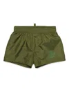 Dsquared2 Logo-print Swim Shorts In Green