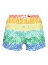 Dsquared2 Drawstring Swimming Trunks In Multi