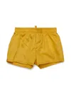 Dsquared2 Logo-print Swim Shorts In Yellow