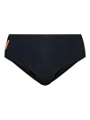 Dsquared2 Logo-print Swim Trunks In Black