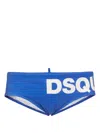 Dsquared2 Logo-print Swim Trunks In Blue