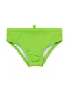 Dsquared2 Logo-print Swim Trunks In Green