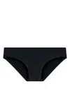 Dsquared2 Elastic Waist Swimming Trunks In Black