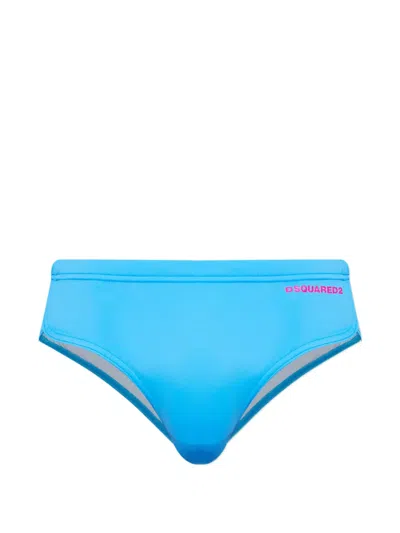 Dsquared2 Logo-print Swimming Trunks In Multi
