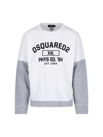 Dsquared2 Logo Print T-shirt - White