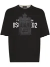 Dsquared2 Logo-print T-shirt In 黑色