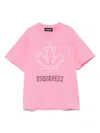 Dsquared2 Logo-print T-shirt In 粉色