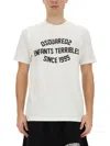 Dsquared2 Graphic Print Crew-neck Cool Fit T-shirt