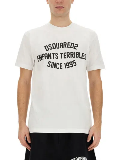 DSQUARED2 DSQUARED2 LOGO PRINT T-SHIRT