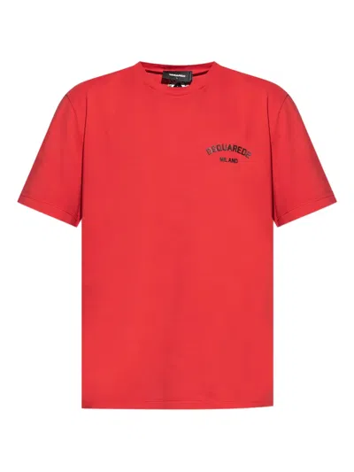 DSQUARED2 LOGO-PRINT T-SHIRT