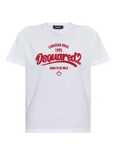 DSQUARED2 LOGO-PRINT T-SHIRT