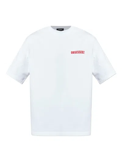 Dsquared2 Logo-print T-shirt In White