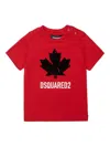 Dsquared2 Logo-print T-shirt In Red