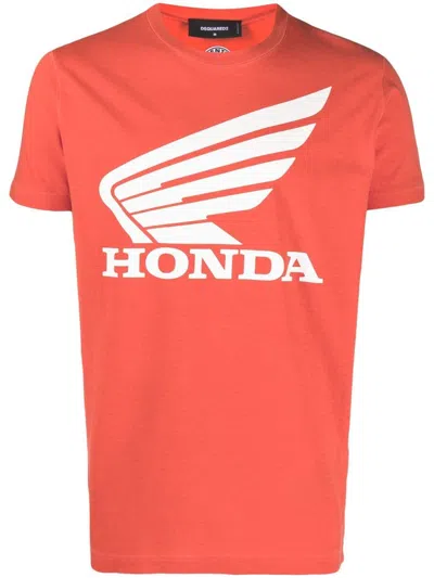 Dsquared2 Logo-print T-shirt In 红色