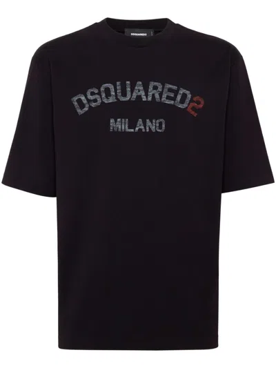 DSQUARED2 LOGO-PRINT T-SHIRT