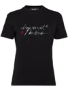 Dsquared2 Logo-print T-shirt In Black