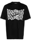 Dsquared2 Logo-print T-shirt In Black