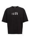 Dsquared2 Icon Logo T-shirt In Black