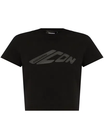 DSQUARED2 LOGO-PRINT T-SHIRT