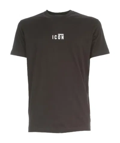 Dsquared2 Logo-print T-shirt In Black